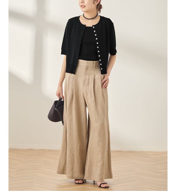 journal standard L'essage「《予約/接触冷感/手洗い可》クールタッチコンパクトカーディガン」|カーディガン|