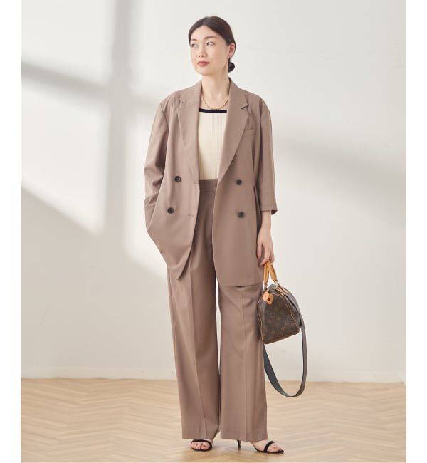 journal standard L'essage「《予約/接触冷感/手洗い可》クールタッチ2WAYニットタンクトップ」|タンクトップ|