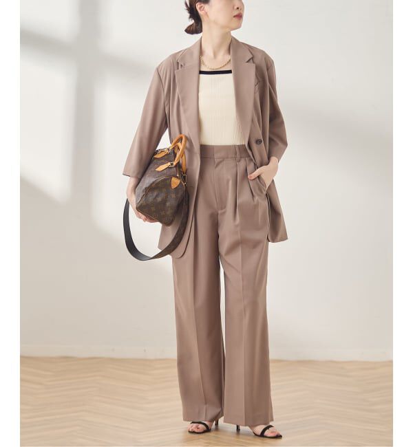 journal standard L'essage「《予約/接触冷感/手洗い可》クールタッチ2WAYニットタンクトップ」|タンクトップ|