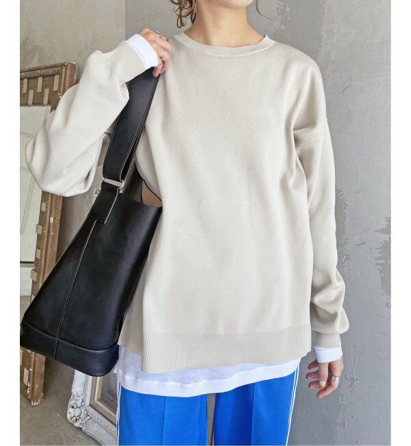 Spick and Span「≪追加2≫シアーボートネックプルオーバー」|Tシャツ・カットソー|