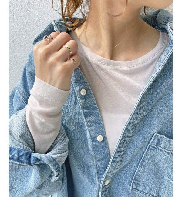 Spick and Span「≪追加2≫シアーボートネックプルオーバー」|Tシャツ・カットソー|グレーB