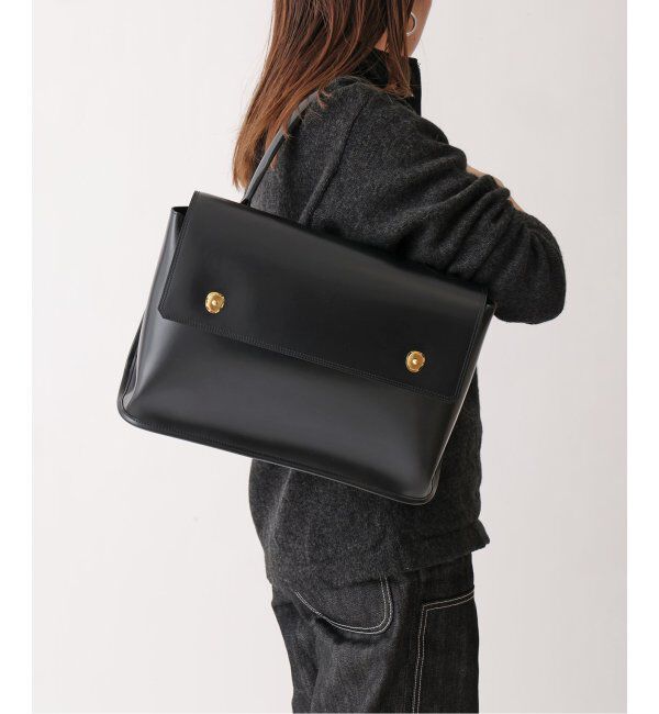 Spick and Span「PIENI / ピエニ A-2 ONE HANDLE」|ハンドバッグ|ブラック