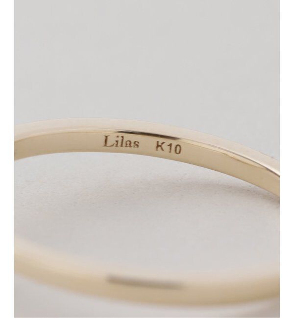 Lilas by Spick&Span「オニキスUリング K10」|リング|
