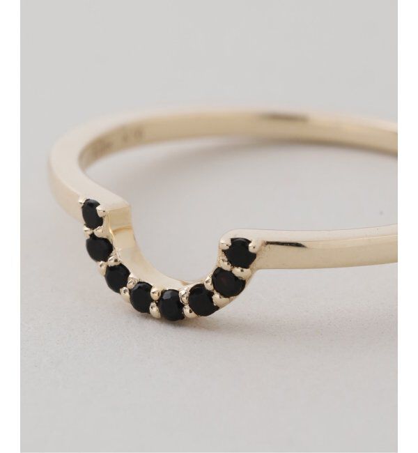 Lilas by Spick&Span「オニキスUリング K10」|リング|