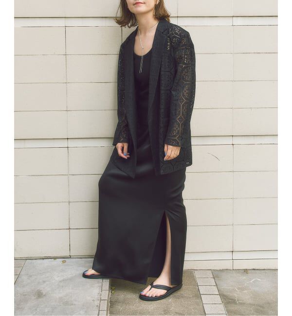 HARDY NOIR「《予約》スクエアパターンレースジャケット」|その他|