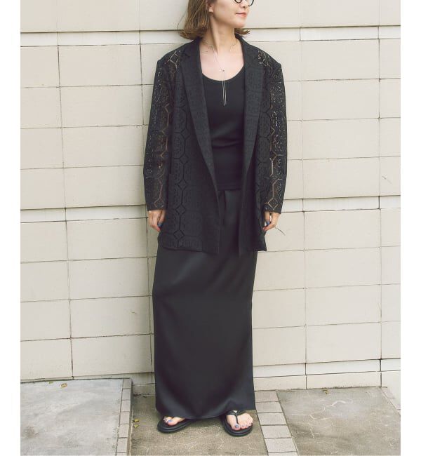 HARDY NOIR「《予約》スクエアパターンレースジャケット」|その他|