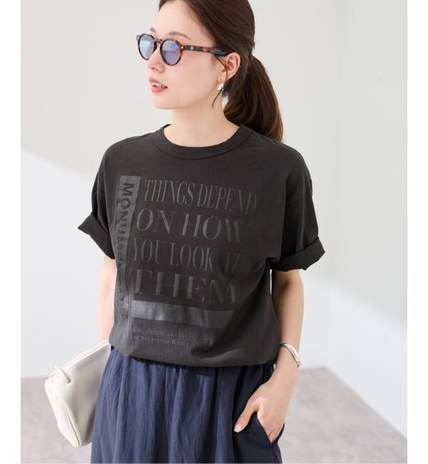 FRAMeWORK「≪WEB限定 / 追加≫PRINT TEE」|Tシャツ・カットソー|