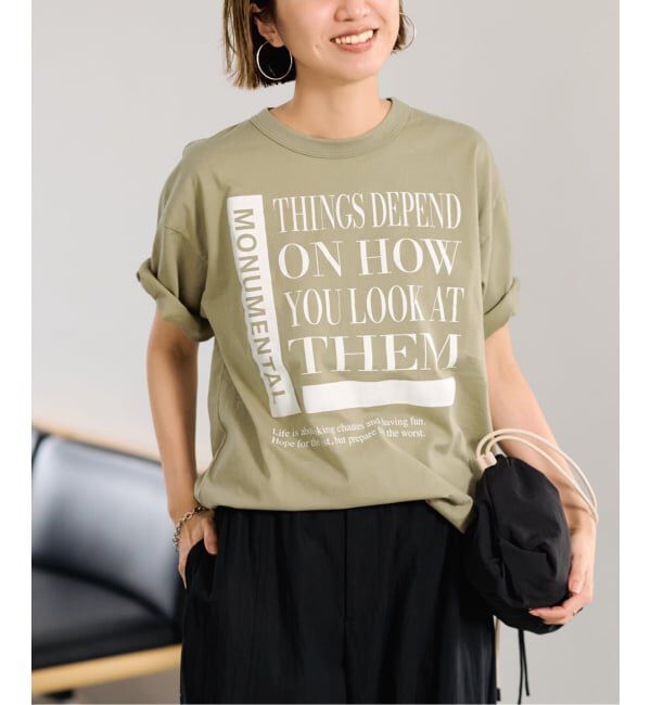 FRAMeWORK「≪WEB限定 / 追加≫PRINT TEE」|Tシャツ・カットソー|