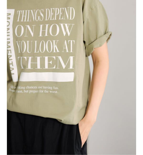 FRAMeWORK「≪WEB限定 / 追加≫PRINT TEE」|Tシャツ・カットソー|