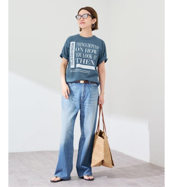 FRAMeWORK「≪WEB限定 / 追加≫PRINT TEE」|Tシャツ・カットソー|