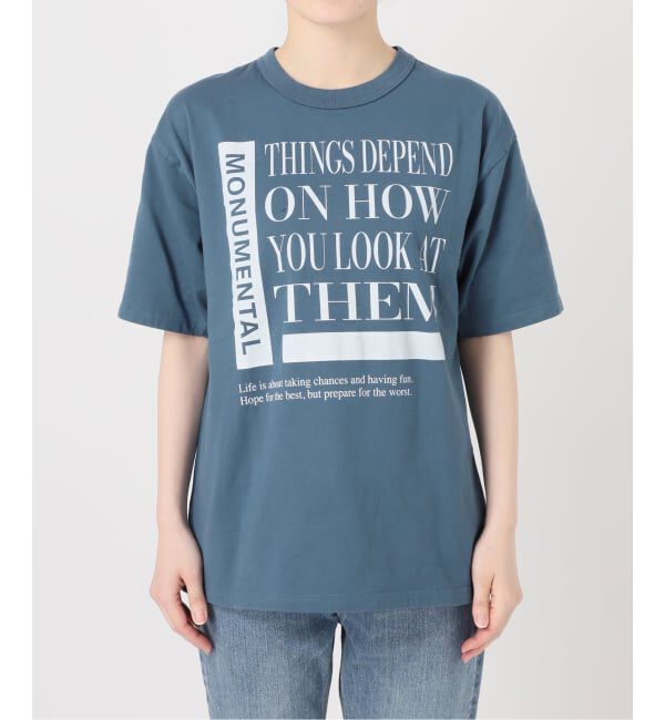 FRAMeWORK「≪WEB限定 / 追加≫PRINT TEE」|Tシャツ・カットソー|