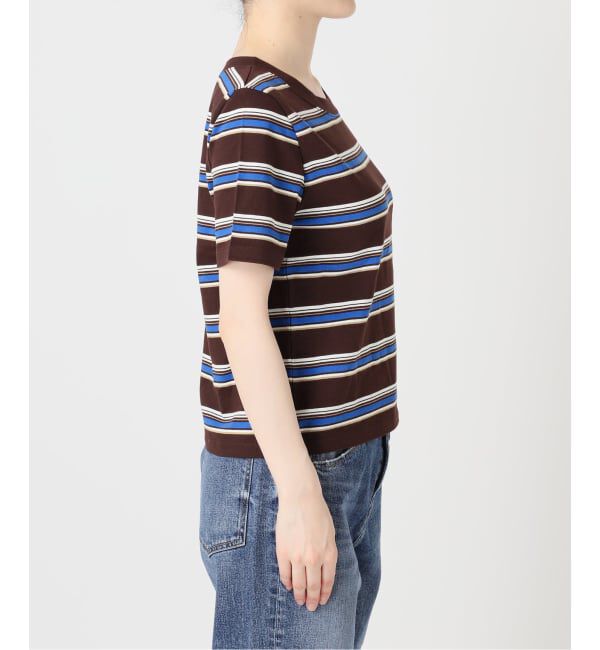 Spick and Span「《予約》マルチボーダーTシャツ」|Tシャツ・カットソー|