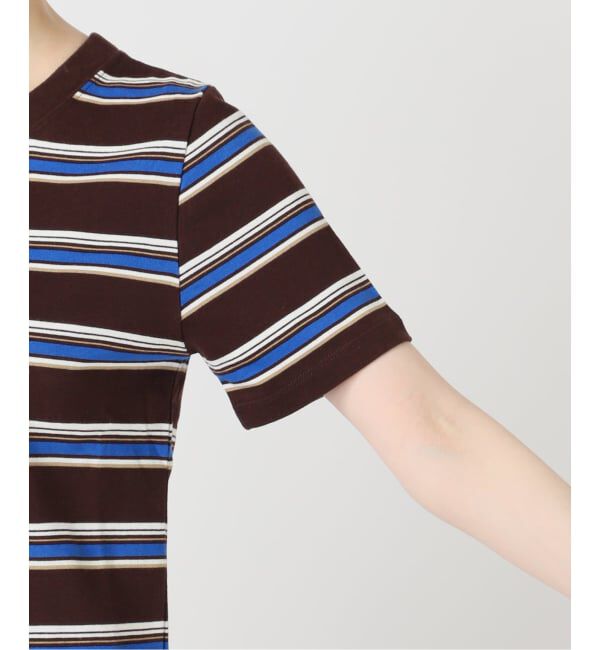 Spick and Span「《予約》マルチボーダーTシャツ」|Tシャツ・カットソー|