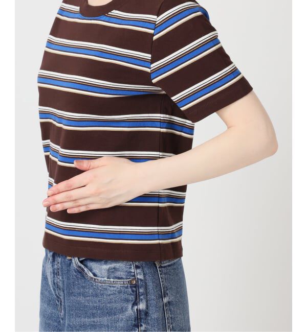 Spick and Span「《予約》マルチボーダーTシャツ」|Tシャツ・カットソー|