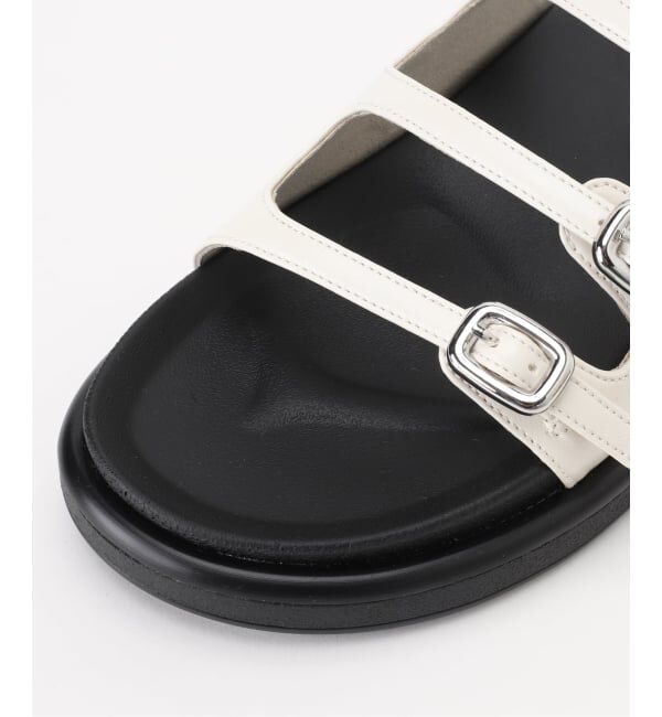  「トリプルベルトスライダーサンダル」|サンダル|