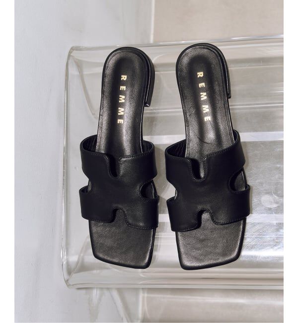 GRISE「REMME/レメ cuttingサンダル」|サンダル|