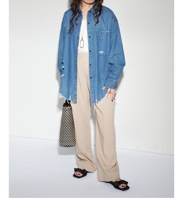 GRISE「《予約》GRISE DOUBLE BOW ミュールサンダル」|サンダル|