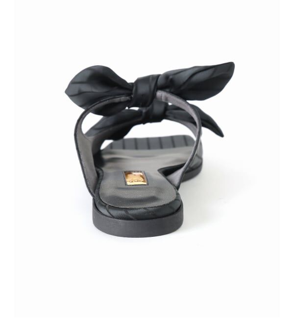 GRISE「《予約》GRISE DOUBLE BOW ミュールサンダル」|サンダル|