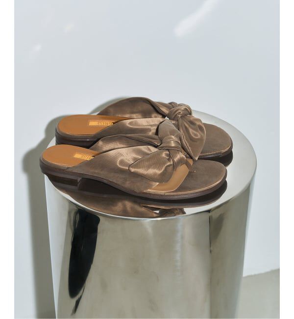 GRISE「《予約》GRISE BOW THONG サンダル」|サンダル|