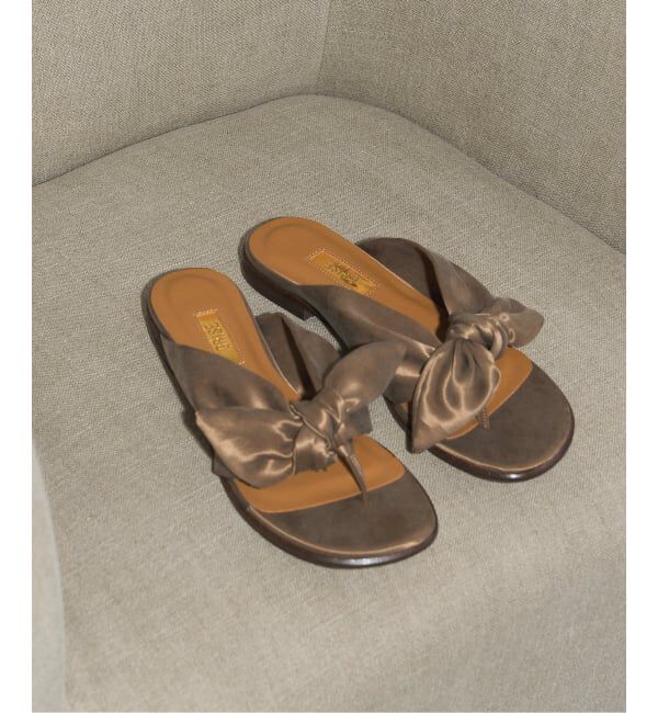 GRISE「《予約》GRISE BOW THONG サンダル」|サンダル|