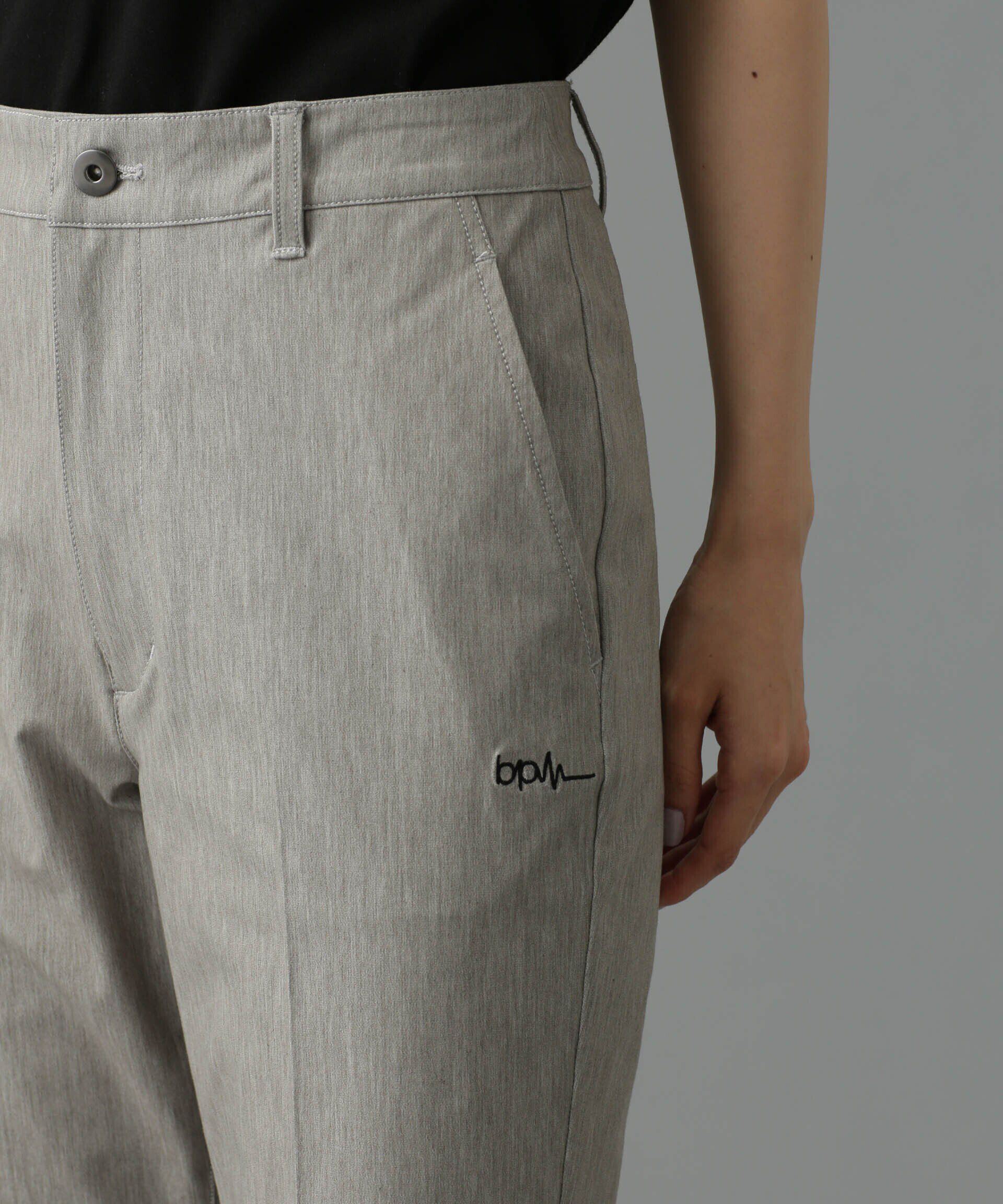 nano･universe「beats per minute/タック入りフレアパンツ」|チノ|