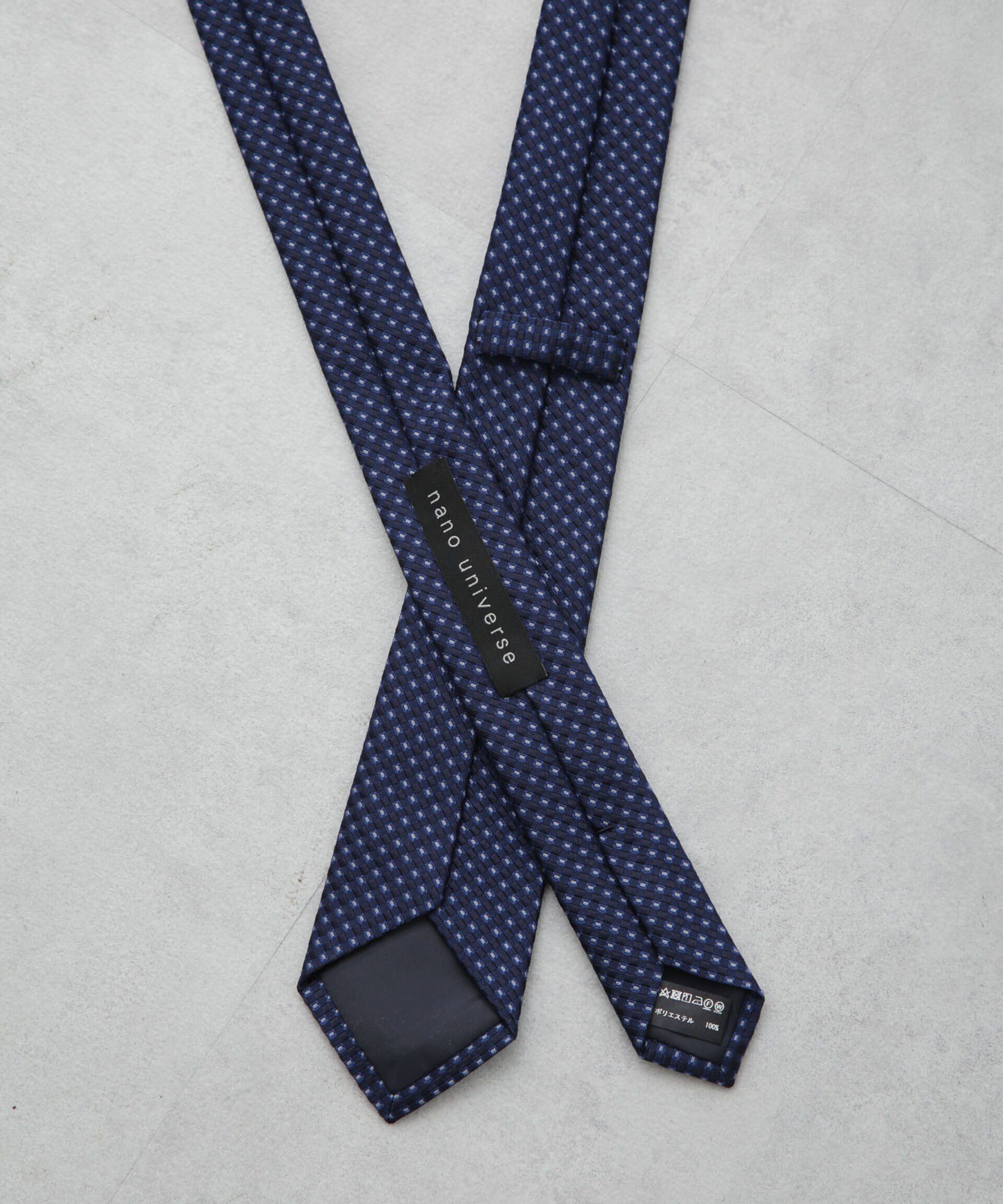 nano･universe「京都ウォッシャブルマイクロネクタイ」|ネクタイ・蝶ネクタイ|