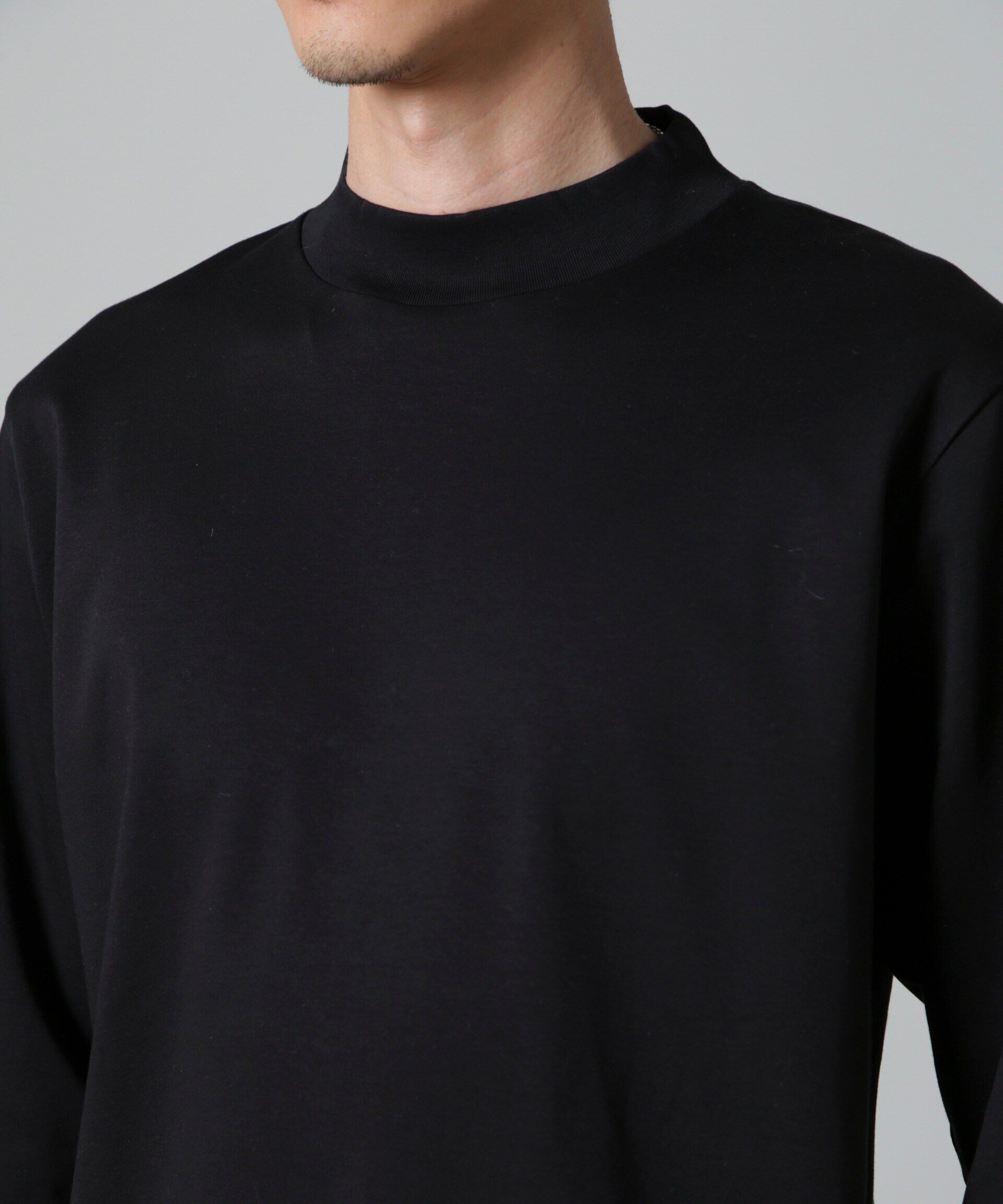 nano･universe「アンチスメルモックネックTシャツ 長袖」|Tシャツ・カットソー|