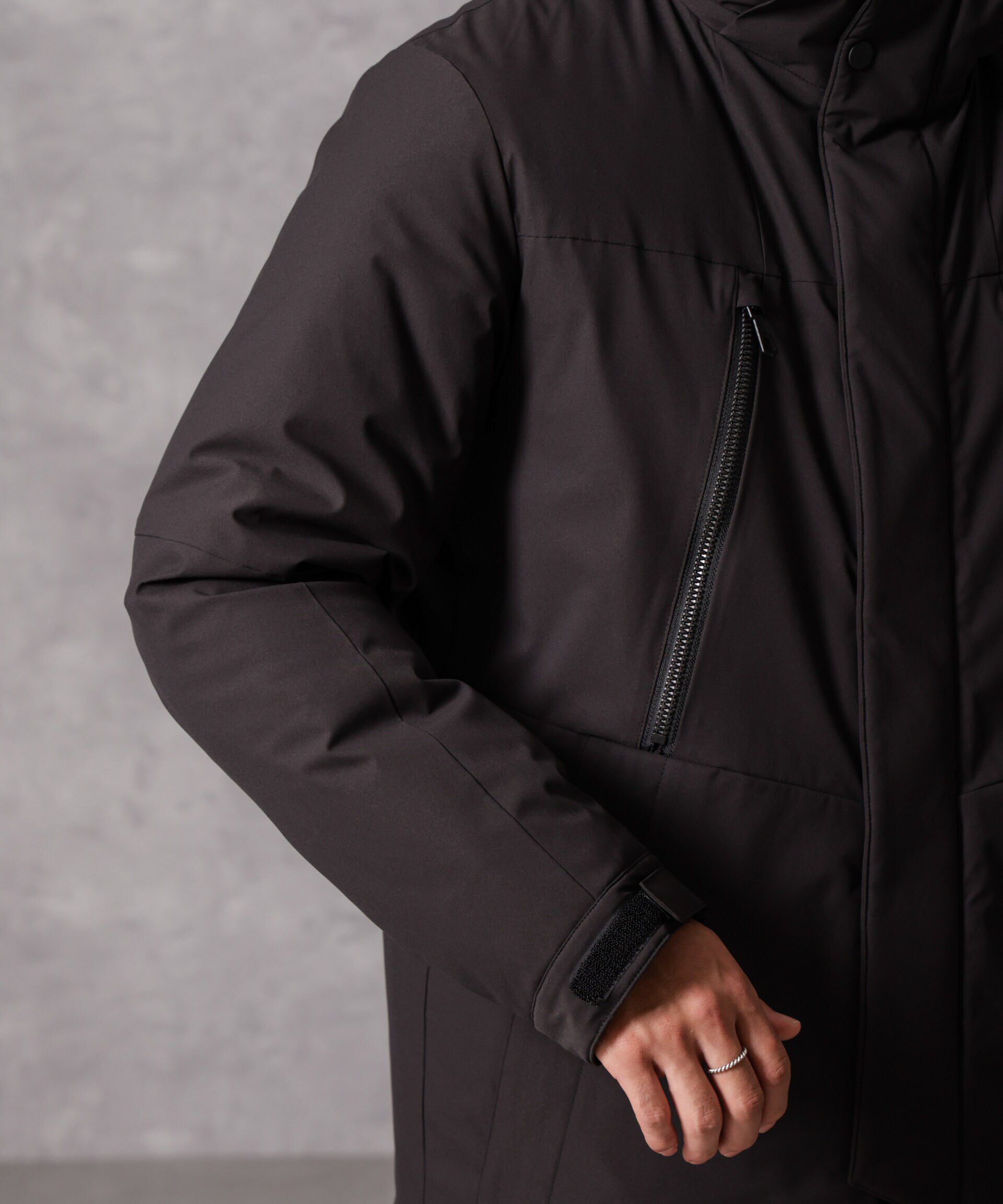 nano･universe「｢西川ダウン(R)｣フードデタッチャブルMATSUMIダウン」|ダウン|