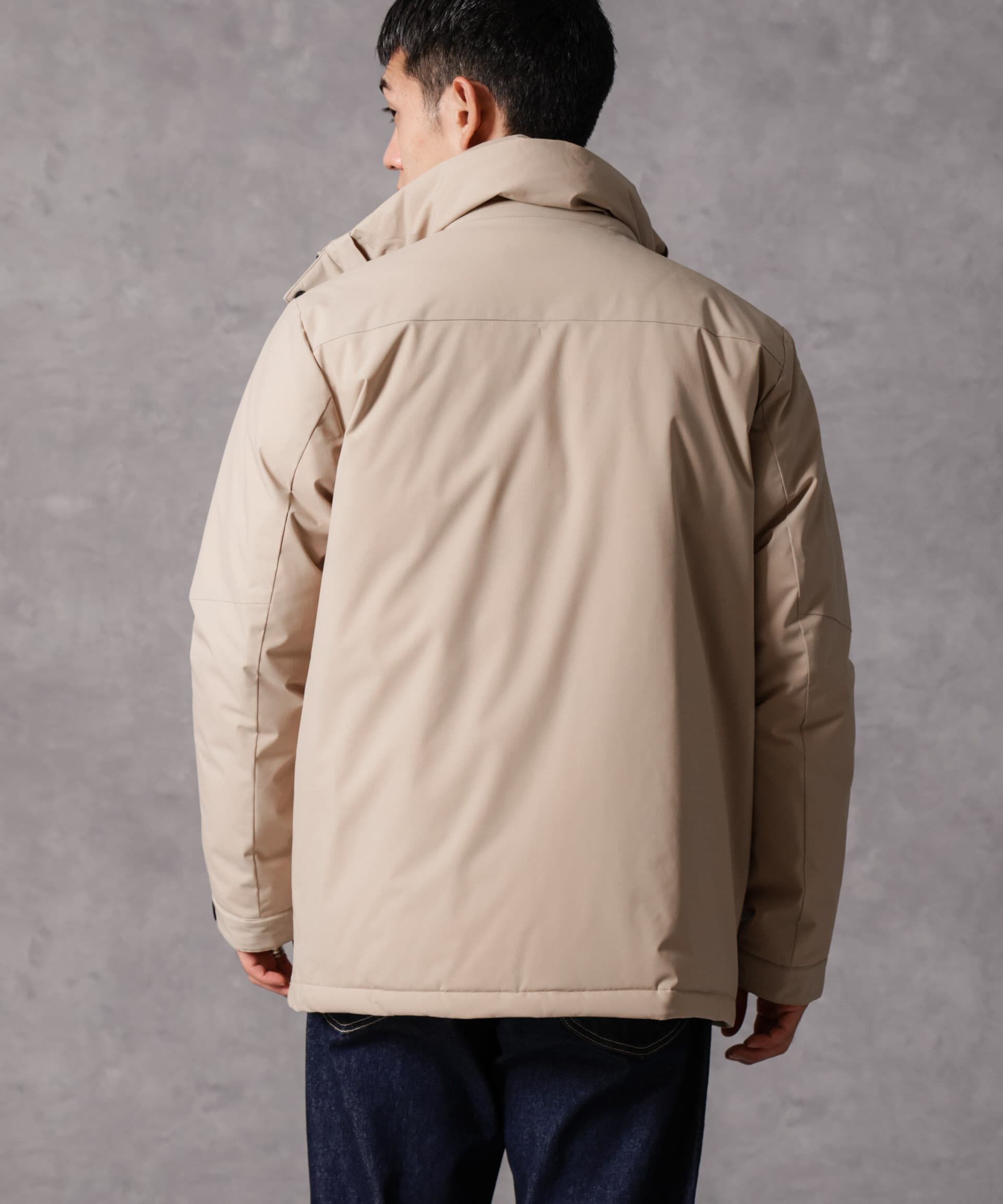 nano･universe「｢西川ダウン(R)｣フードデタッチャブルMATSUMIダウン」|ダウン|