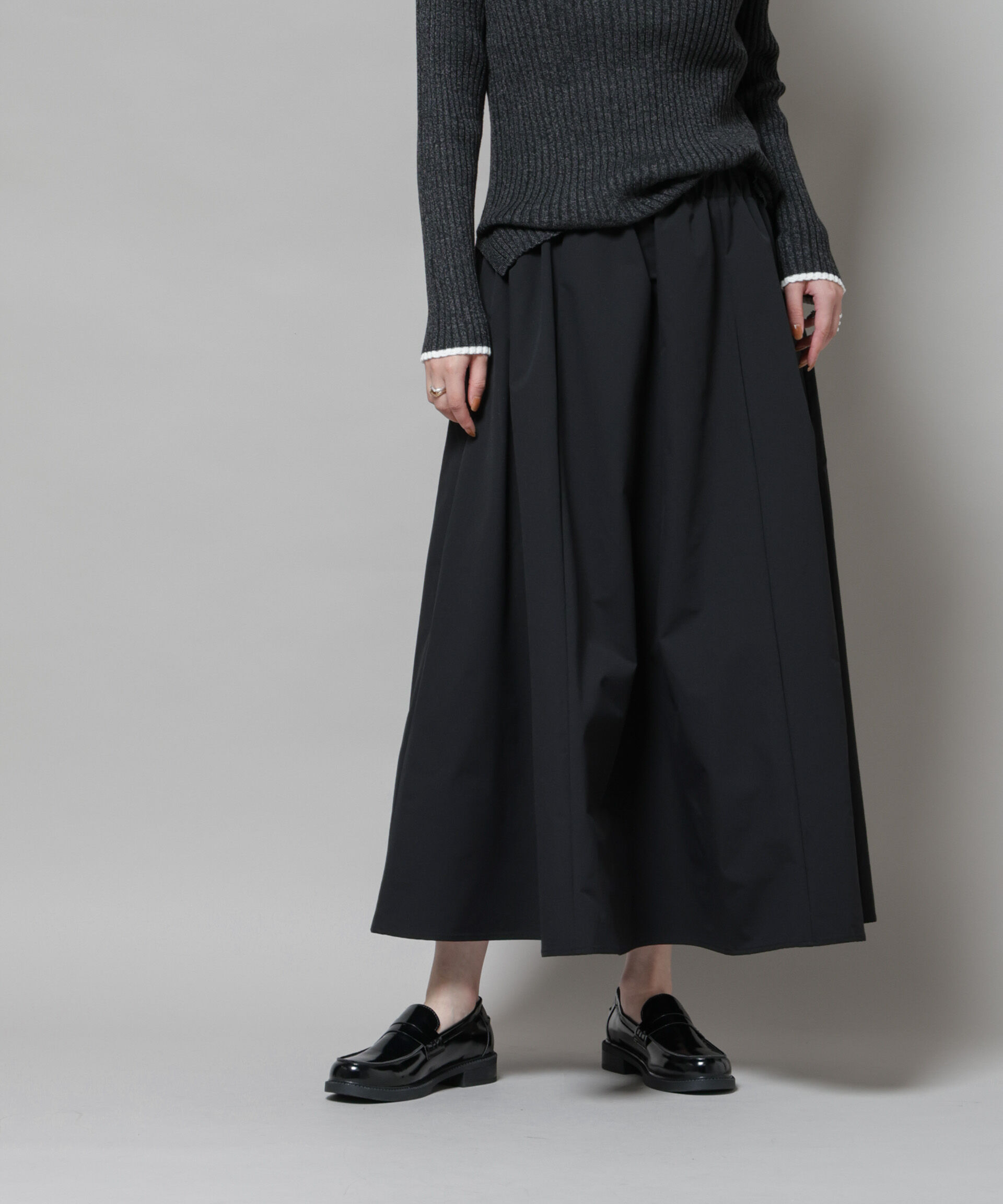 nano･universe「ギャザーボリュームスカート」|スカート|