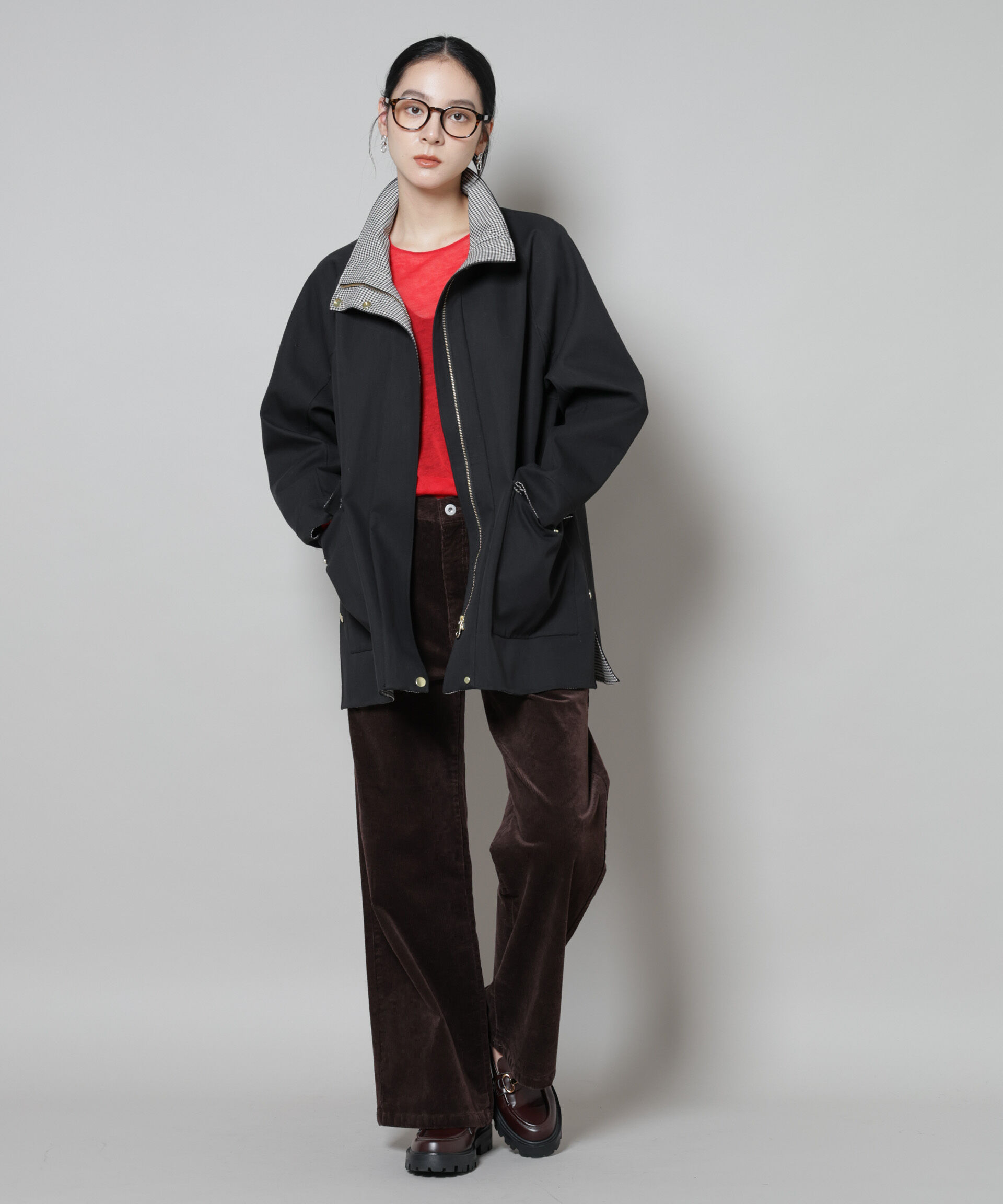 nano･universe「リバーチェックコンビコート」|その他|