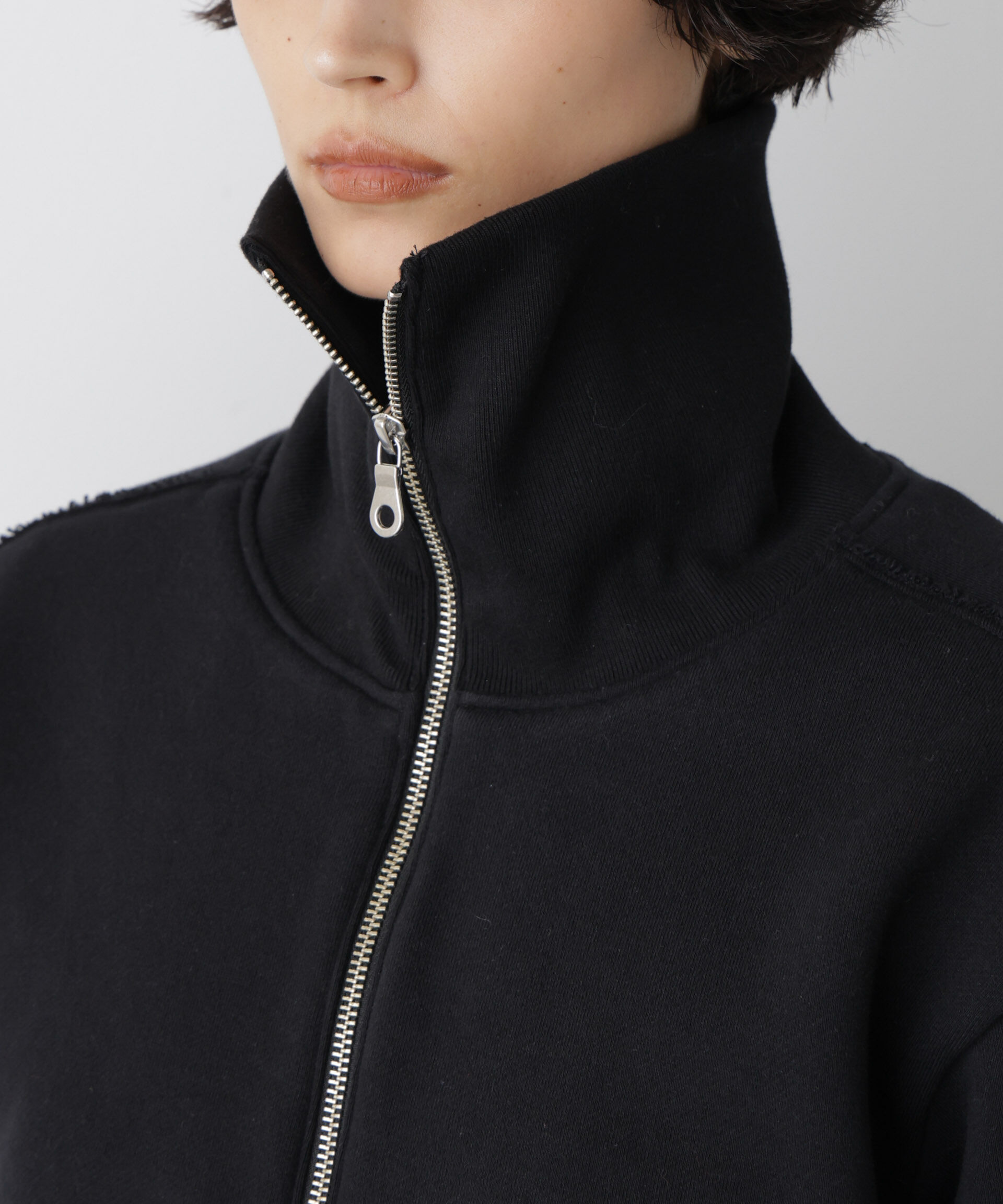  「「STEVELOUR」コンパクトダブルジップスウェット」|スウェット・ジャージ|