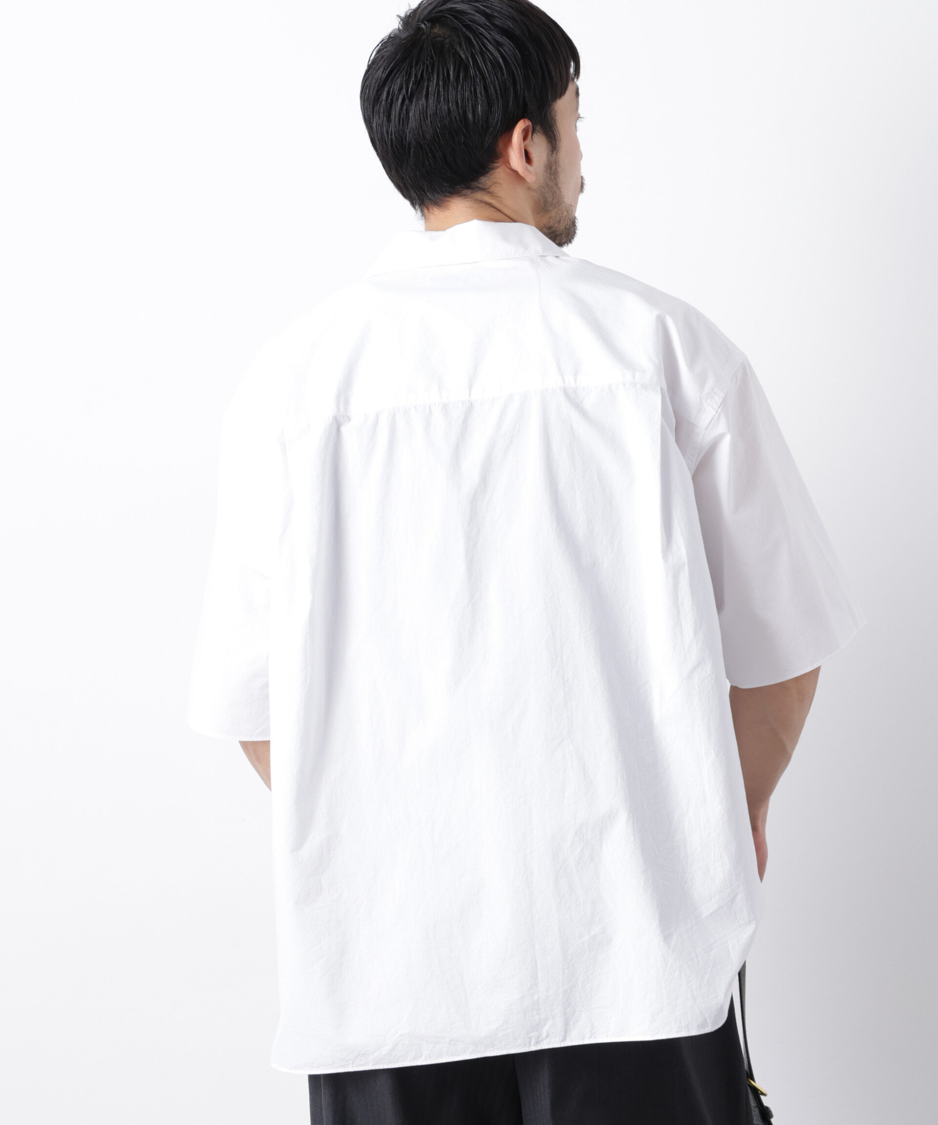 nano･universe「「OtoNANO」 タイプライター ウォッシュシャツ」|シャツ・ブラウス|