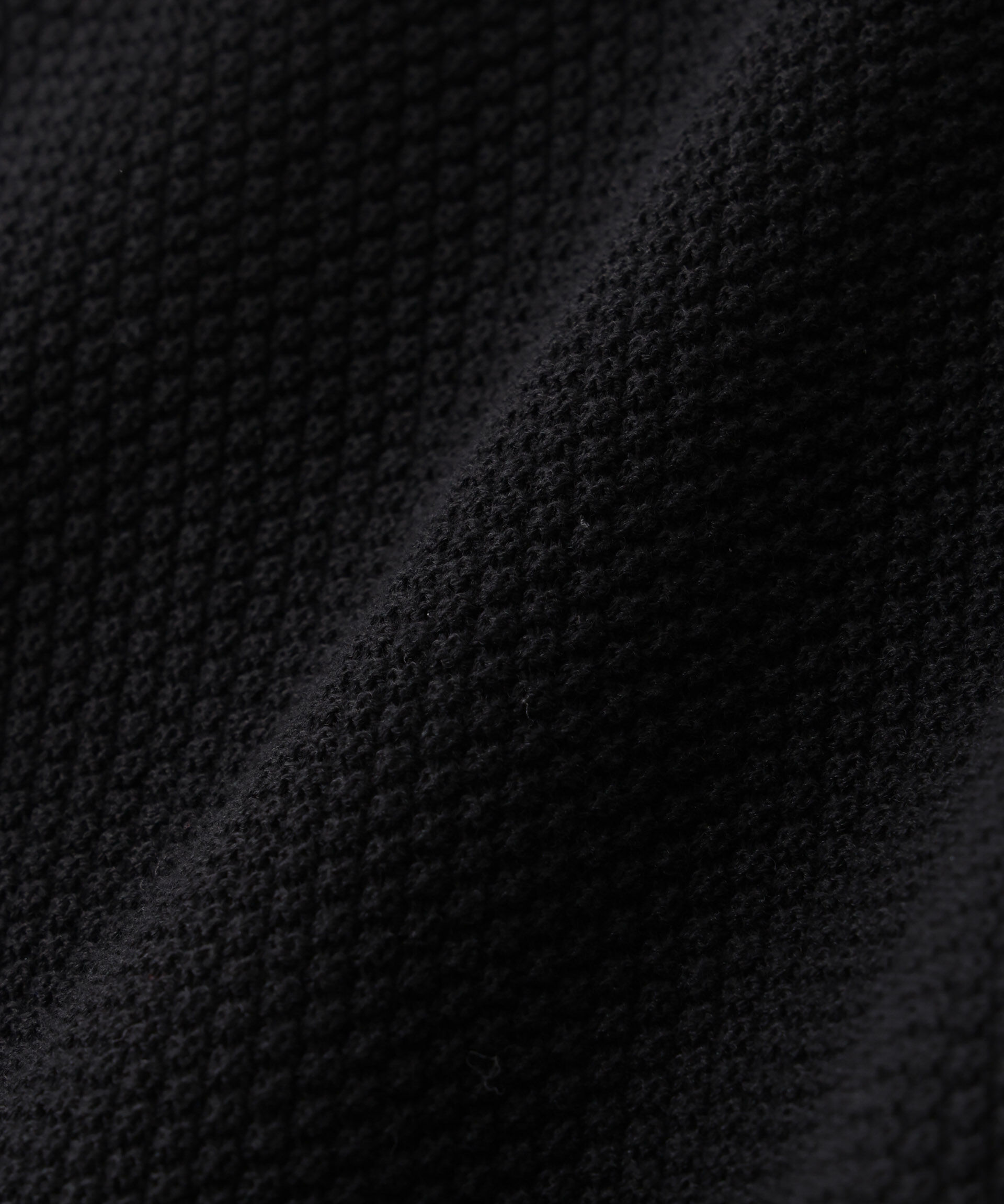 nano･universe「コットンシードステッチニットシャツ」|ニット・セーター|