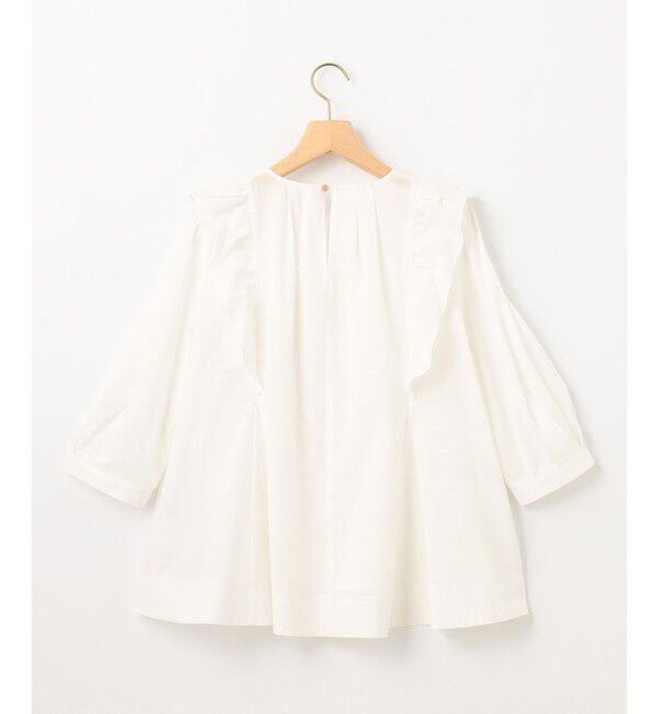 組曲「【WEB限定】ナチュラルローン ペプラムブラウス」|シャツ・ブラウス|