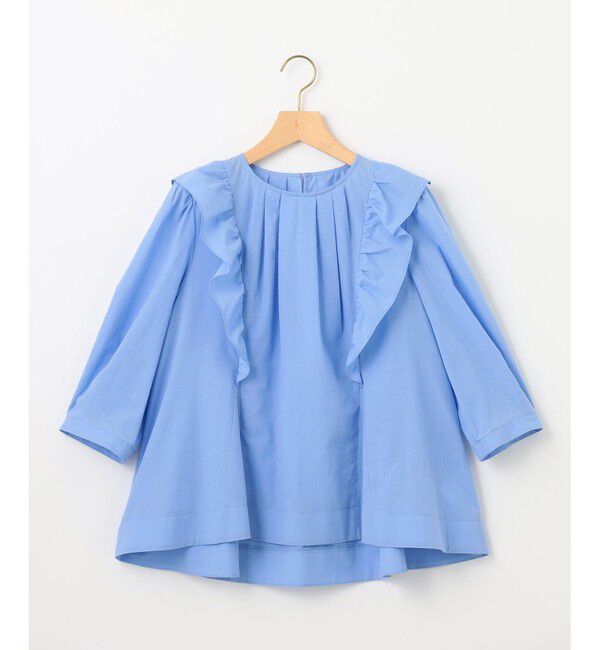 組曲「【WEB限定】ナチュラルローン ペプラムブラウス」|シャツ・ブラウス|