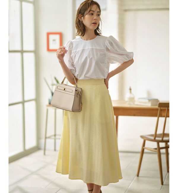 組曲「コットンローン ボリュームスリーブブラウス」|シャツ・ブラウス|