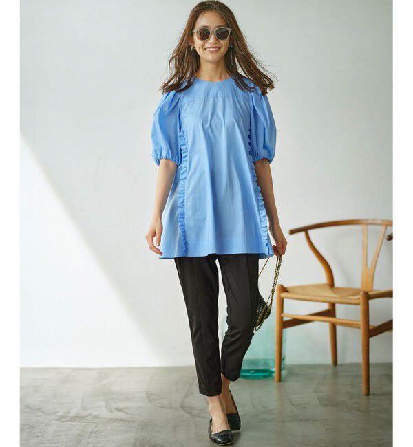 組曲「コットンローン ボリュームスリーブブラウス」|シャツ・ブラウス|