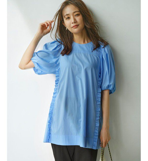 組曲「コットンローン ボリュームスリーブブラウス」|シャツ・ブラウス|