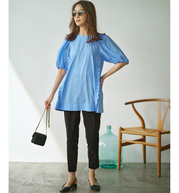 組曲「コットンローン ボリュームスリーブブラウス」|シャツ・ブラウス|