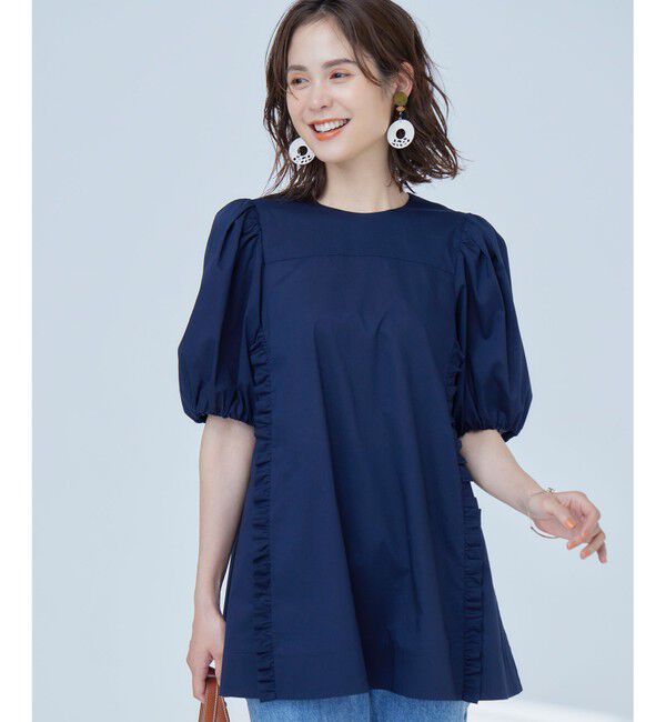 組曲「コットンローン ボリュームスリーブブラウス」|シャツ・ブラウス|