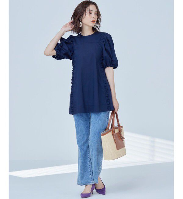 組曲「コットンローン ボリュームスリーブブラウス」|シャツ・ブラウス|