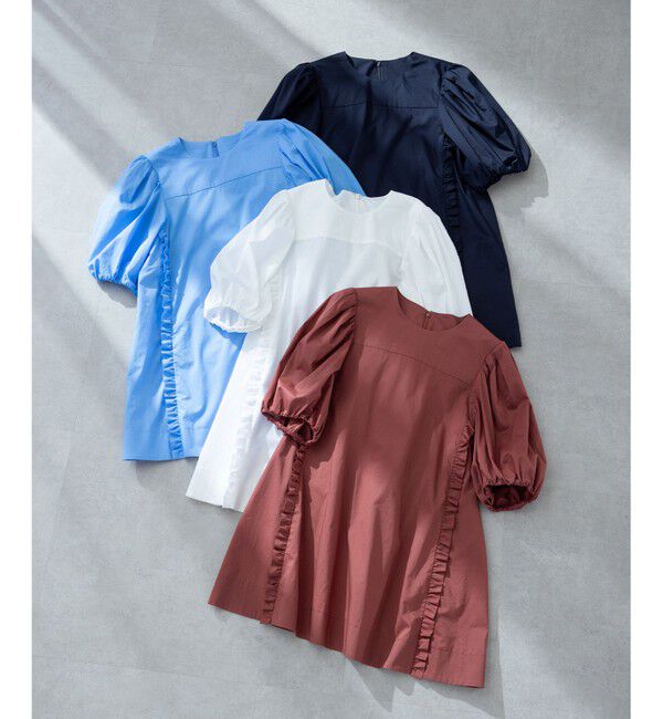 組曲「コットンローン ボリュームスリーブブラウス」|シャツ・ブラウス|