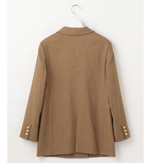 自由区「【SHIHOさん着用】シルクネップツイード ジャケット」|テーラードジャケット|