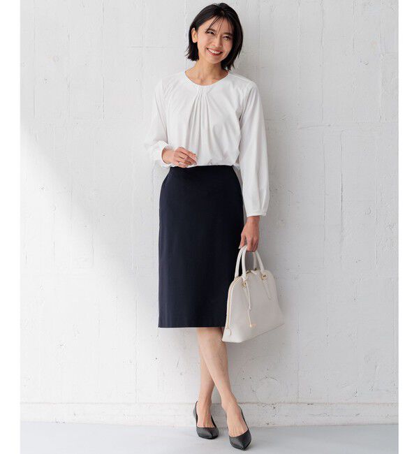 23区「【洗える】スムースリー プルオーバー カットソー」|Tシャツ・カットソー|