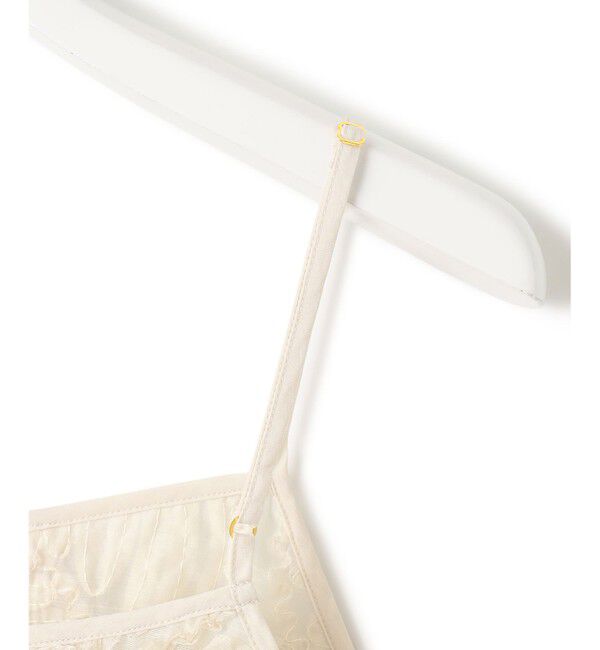 23区「【好評につき追加生産/洗える】リボンエンブロイダリー キャミソール」|シャツ・ブラウス|