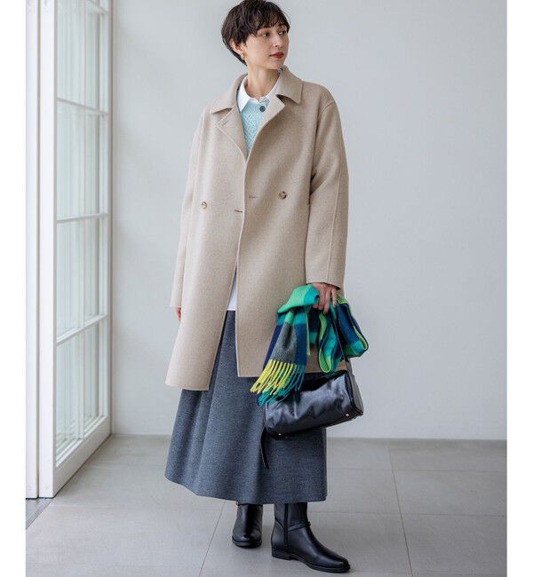 23区「【滝沢眞規子さん着用/VERY掲載】 MANTECOPure リバー チェスターコート」|チェスターコート|