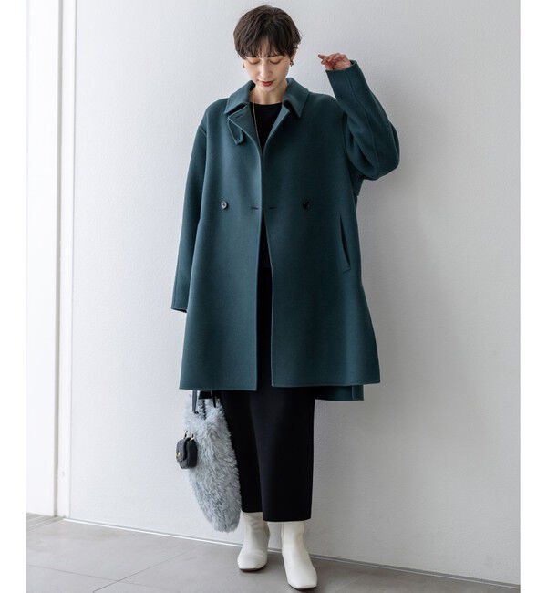 23区「【滝沢眞規子さん着用/VERY掲載】 MANTECOPure リバー チェスターコート」|チェスターコート|