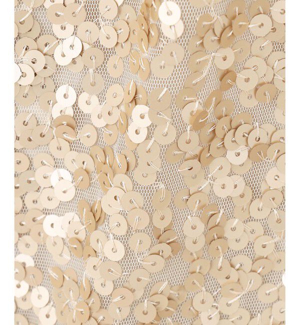 BEIGE,「LA VERRERIE / スパンコールスカート」|スカート|