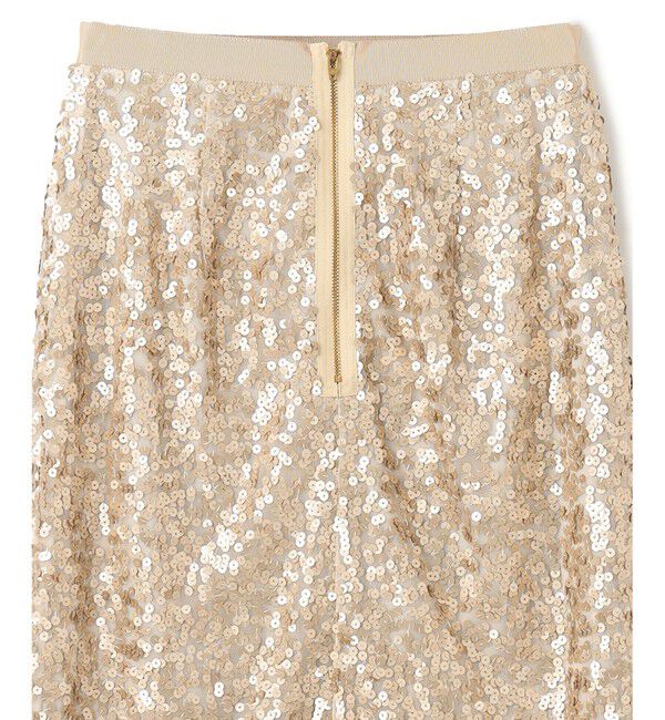 BEIGE,「LA VERRERIE / スパンコールスカート」|スカート|